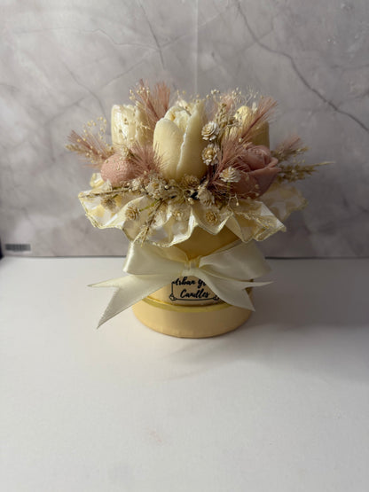 Champagne & Cream Flower Bouquet