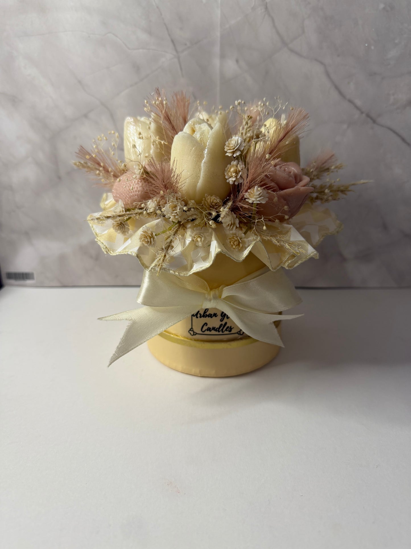 Champagne & Cream Flower Bouquet