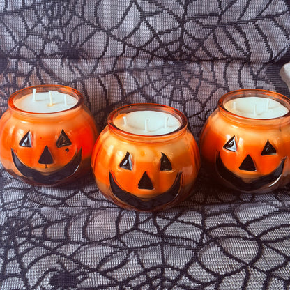 Jack-O-Lantern Pumpkin Candle